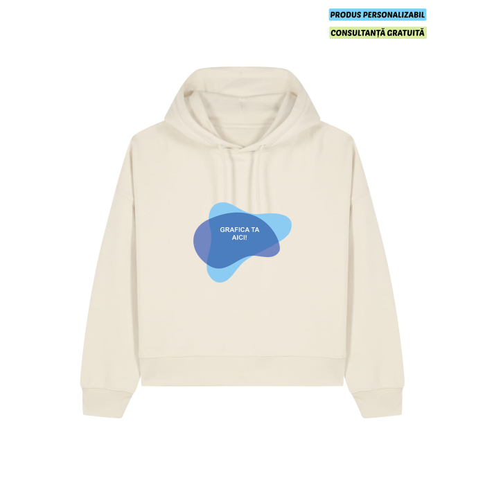 Hanorac Dama Nora Natural Raw Personalizat