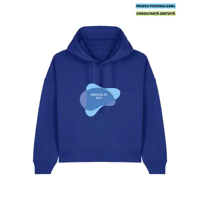 Hanorac Dama Nora Worker Blue Personalizat