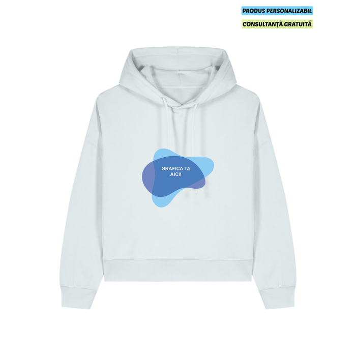 Hanorac Dama Nora Blue Ice Personalizat