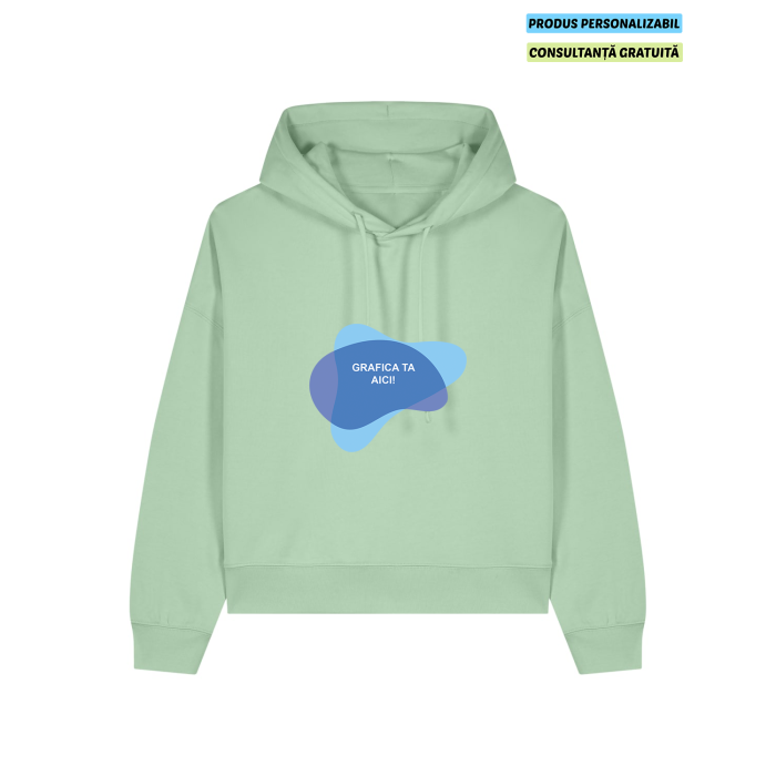 Hanorac Dama Nora Misty Jade Personalizat