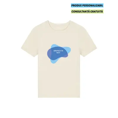 Tricou Dama Ella Natural Raw Personalizat