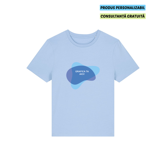 Tricou Dama Ella Blue soul Personalizat