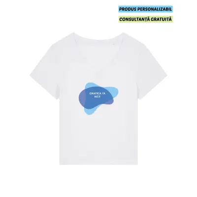 Tricou Dama Isla Alb Personalizat