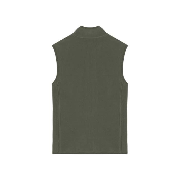 Vesta Fleece Barbat Quester Khaki Personalizata