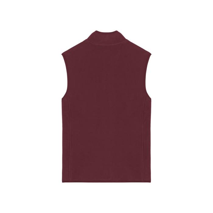 Vesta Fleece Barbat Quester Burgundy Personalizata