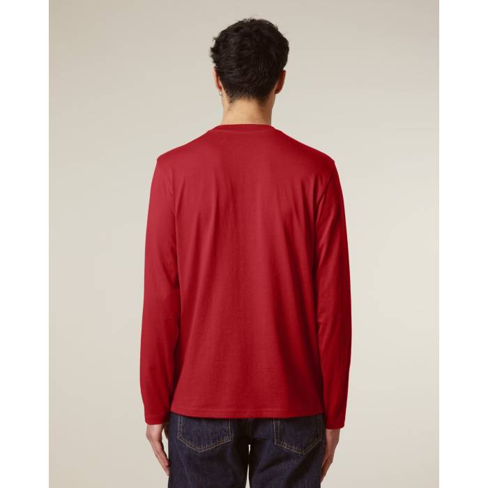 Tricou Unisex Creator 2.0 Long Sleeve Rosu Personalizat