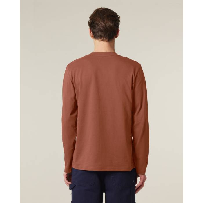 Tricou Unisex Creator 2.0 Long Sleeve Heritage Brown Personalizat