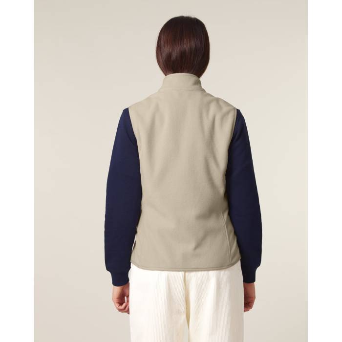 Vesta Fleece Barbat Quester Desert Dust Personalizata