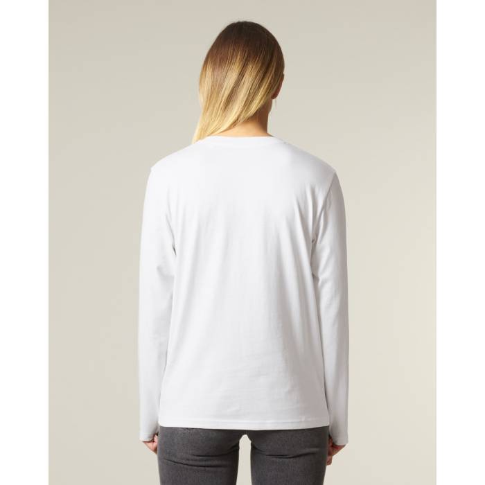 Tricou Unisex Creator 2.0 Long Sleeve Alb Personalizat