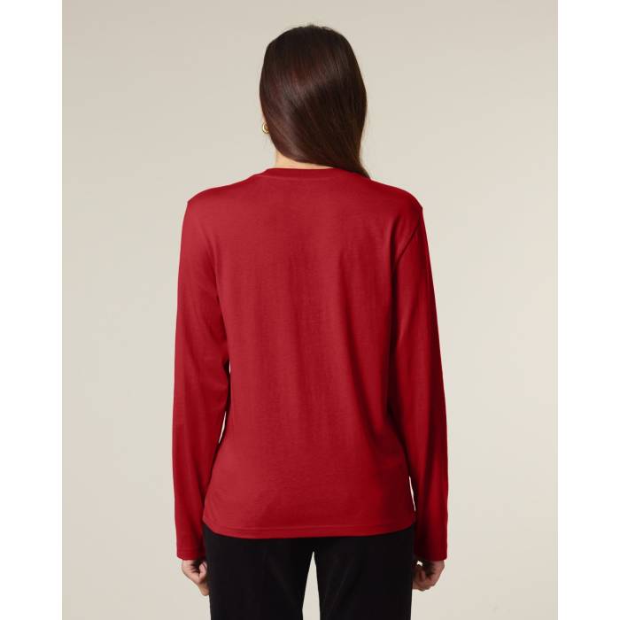 Tricou Unisex Creator 2.0 Long Sleeve Rosu Personalizat