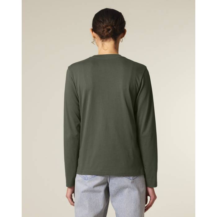 Tricou Unisex Creator 2.0 Long Sleeve Khaki Personalizat