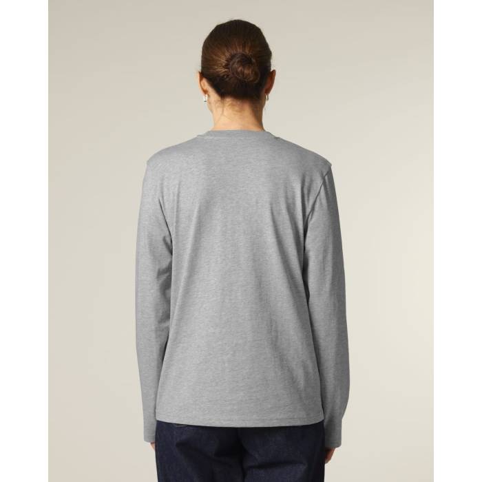 Tricou Unisex Creator 2.0 Long Sleeve Heather Grey Personalizat