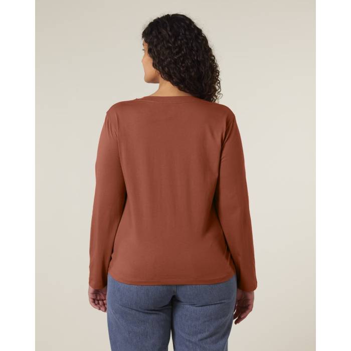 Tricou Dama Muser Long Sleeve Heritage Brown Cala