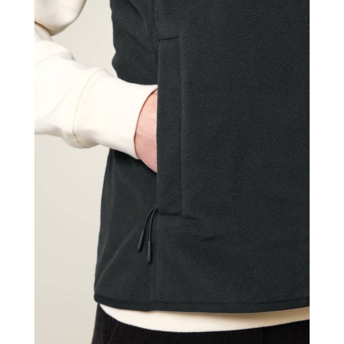 Vesta Fleece Dama Quester Negru Personalizata Vesta Fleece Dama Quester Negru Personalizata