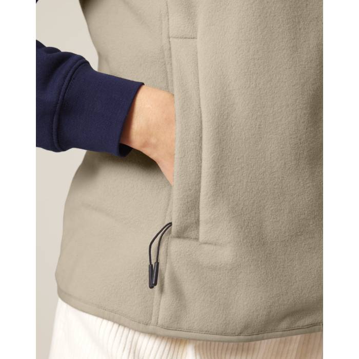 Vesta Fleece Barbat Quester Desert Dust Personalizata