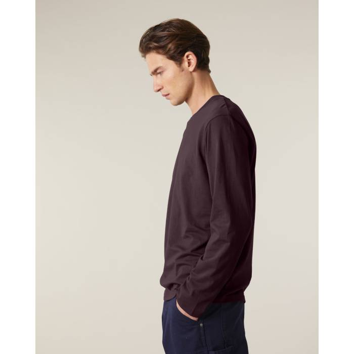 Tricou Unisex Creator 2.0 Long Sleeve Red Brown Personalizat