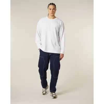 Tricou Unisex Freestyler Long Sleeve Alb Cala