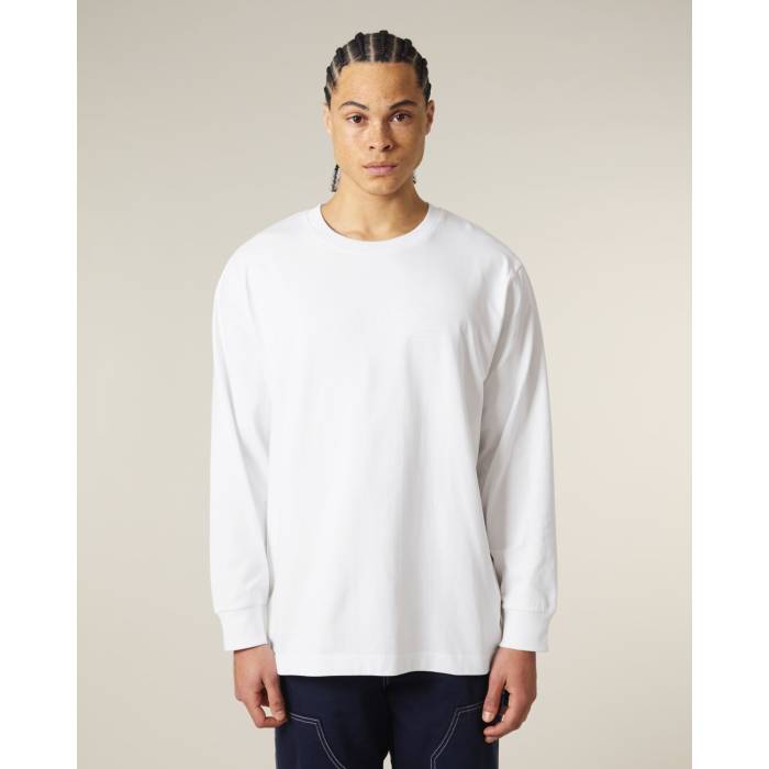 Tricou Unisex Freestyler Long Sleeve Alb Personalizat