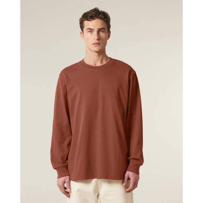 Tricou Unisex Freestyler Long Sleeve Heritage Brown Cala