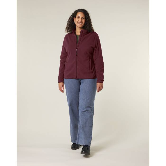 Jacheta Fleece Dama Guider Burgundy Cala