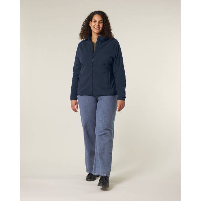 Jacheta Fleece Dama Guider French Navy Cala