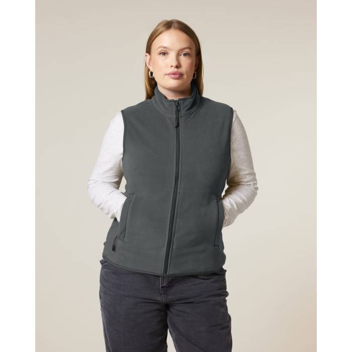 Vesta Fleece Barbat Quester Anthracite Personalizata