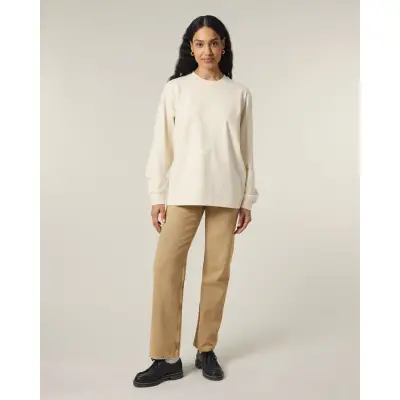 Tricou Unisex Freestyler Long Sleeve Natural Raw Cala