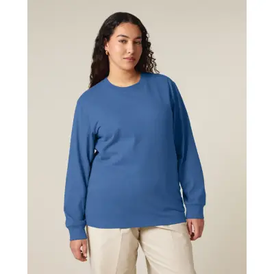 Tricou Unisex Freestyler Long Sleeve Mindful Blue Cala