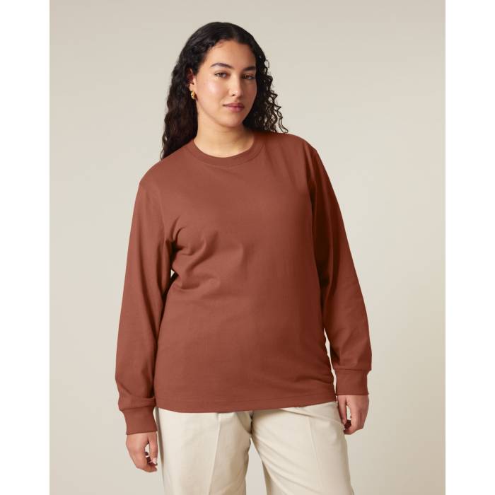 Tricou Unisex Freestyler Long Sleeve Heritage Brown Cala
