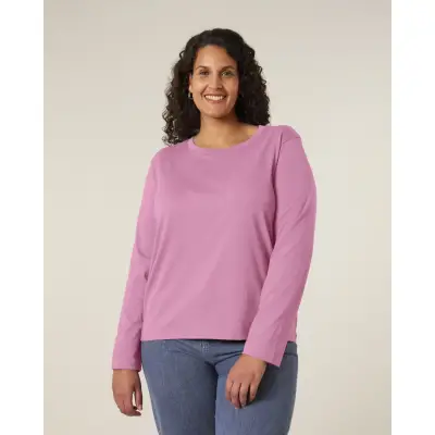 Tricou Dama Muser Long Sleeve Bubble Pink Cala
