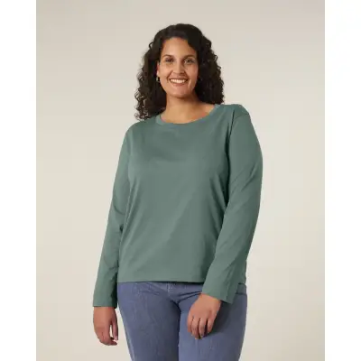 Tricou Dama Muser Long Sleeve Green Bay Cala