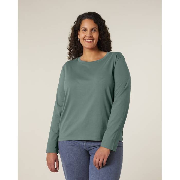 Tricou Dama Muser Long Sleeve Green Bay Cala