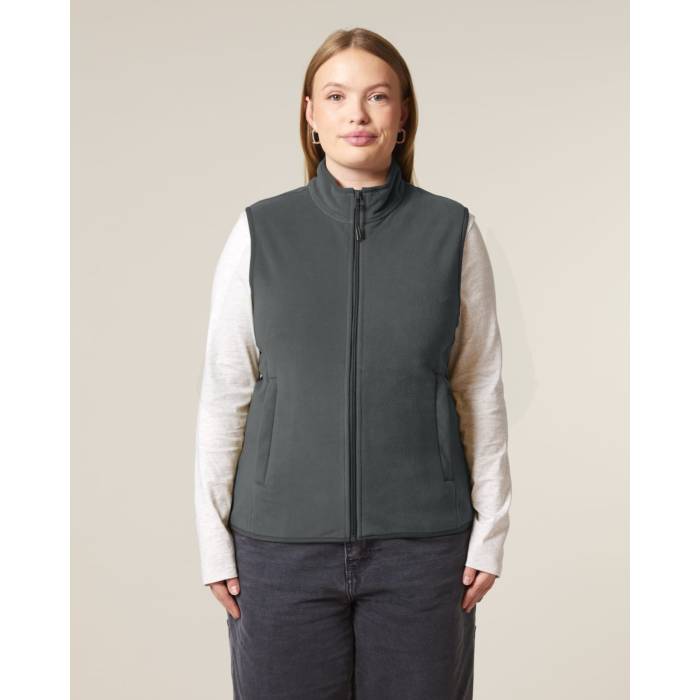 Vesta Fleece Barbat Quester Anthracite Personalizata