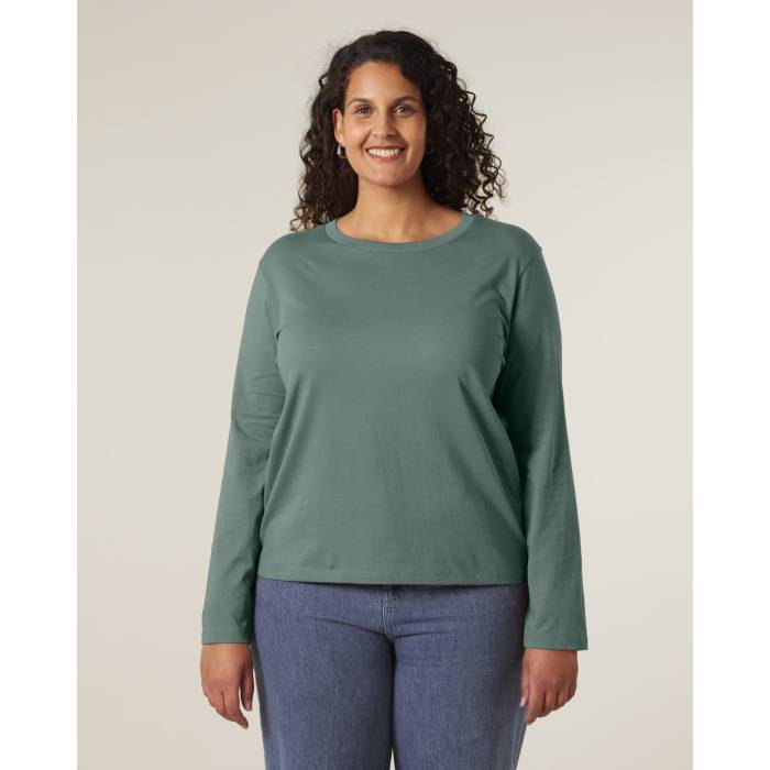 Tricou Dama Muser Long Sleeve Green Bay Cala