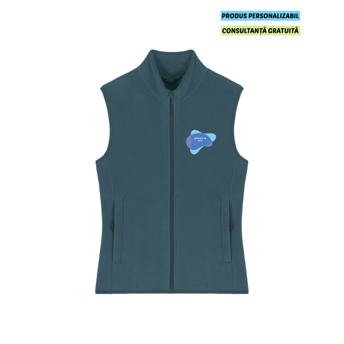 Vesta Fleece Barbat Quester Stargazer Personalizata