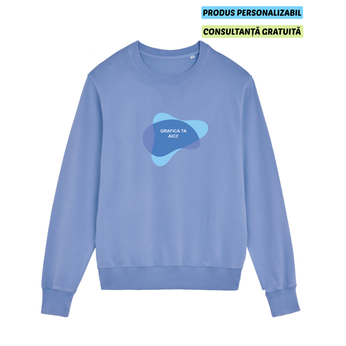 Bluza Unisex Matcher Vintage G. Dyed Swimmer Blue Personalizata