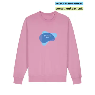 Bluza Unisex Matcher Vintage G. Dyed Bubble Pink Personalizata