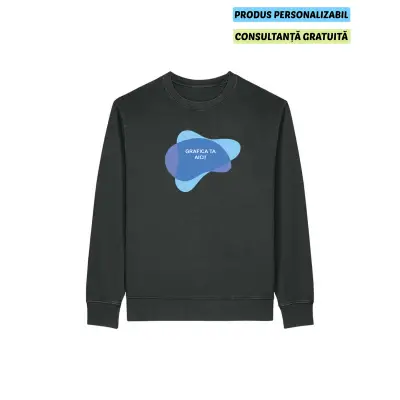 Bluza Unisex Matcher Vintage G. Dyed Black Rock Personalizata