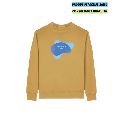 Bluza Unisex Matcher Vintage G. Dyed Gold Ochre Personalizata