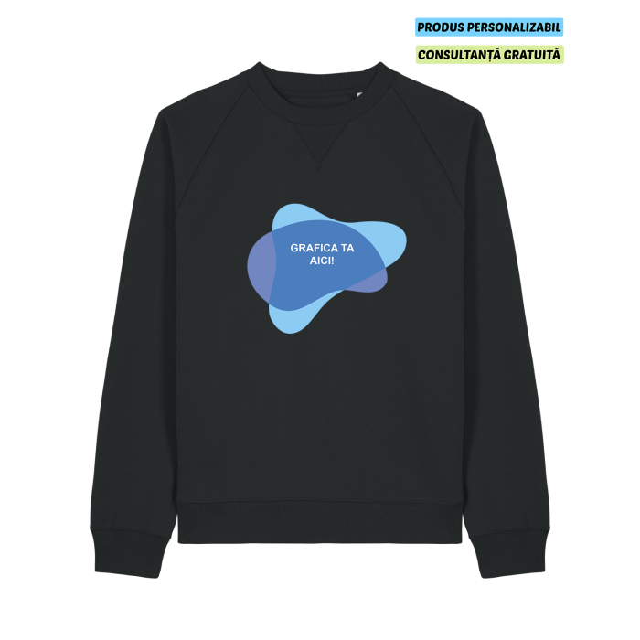 Bluza Unisex Knoxer Negru Personalizata