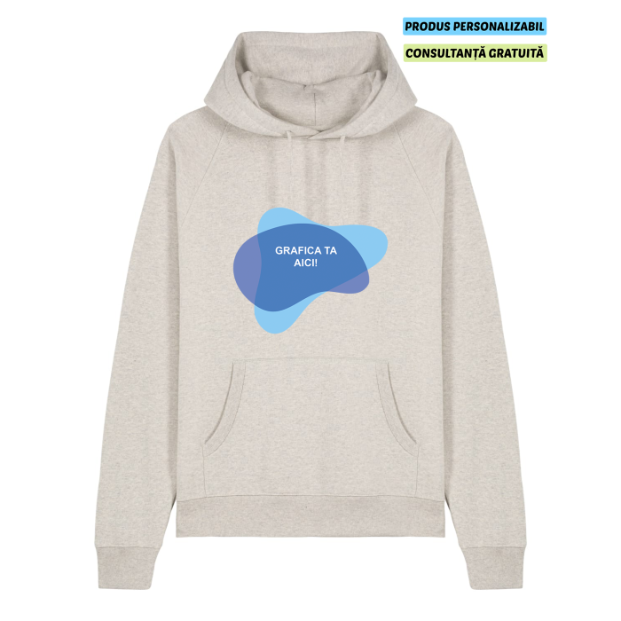 Hanorac Unisex Striker Heather Haze Personalizat