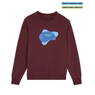 Bluza Unisex Matcher Burgundy Personalizata