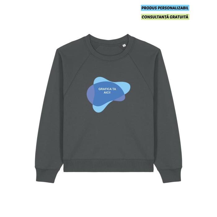 Bluza Dama Clara Anthracite Personalizata