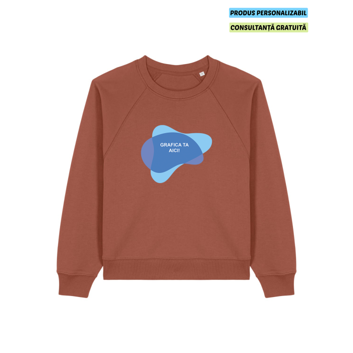 Bluza Dama Clara Heritage Brown Personalizata