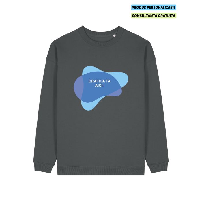 Bluza Dama Paloma Anthracite Personalizata