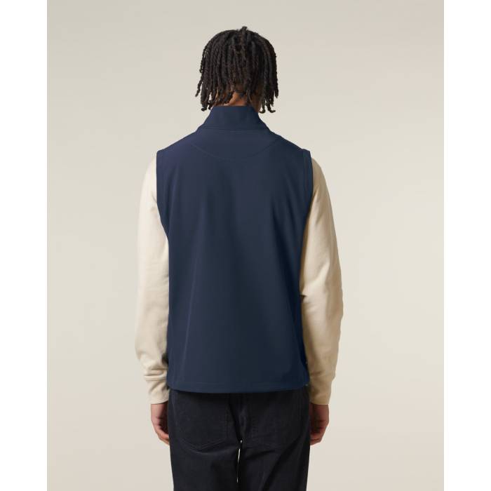 Vesta Barbat Softshell Trail Blazer French Navy Personalizata