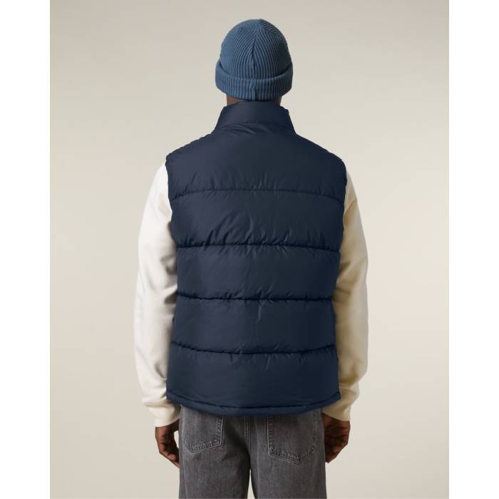 Vesta Unisex Puffer Gilet French Navy Personalizata