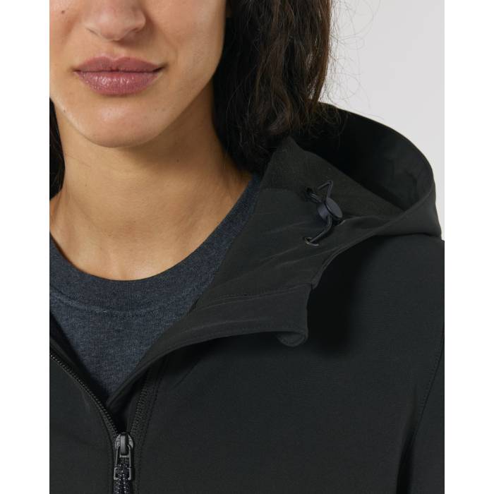 Jacheta Dama Softshell Discoverer Negru Personalizata