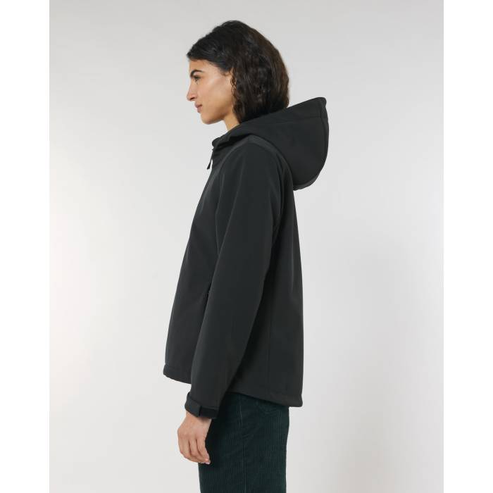 Jacheta Dama Softshell Discoverer Negru Personalizata