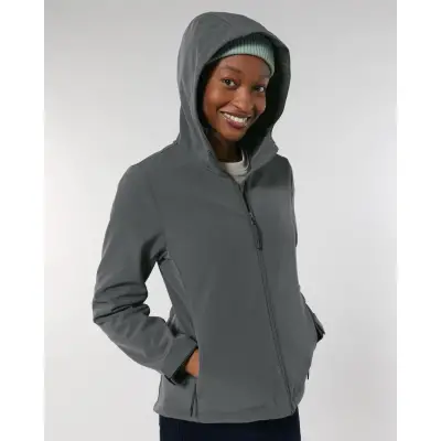 Jacheta Dama Softshell Discoverer Anthracite Cala